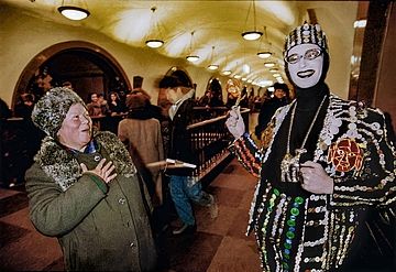 In den Gängen der Metro, Moskau 1993. © Hans-Jürgen Burkard
