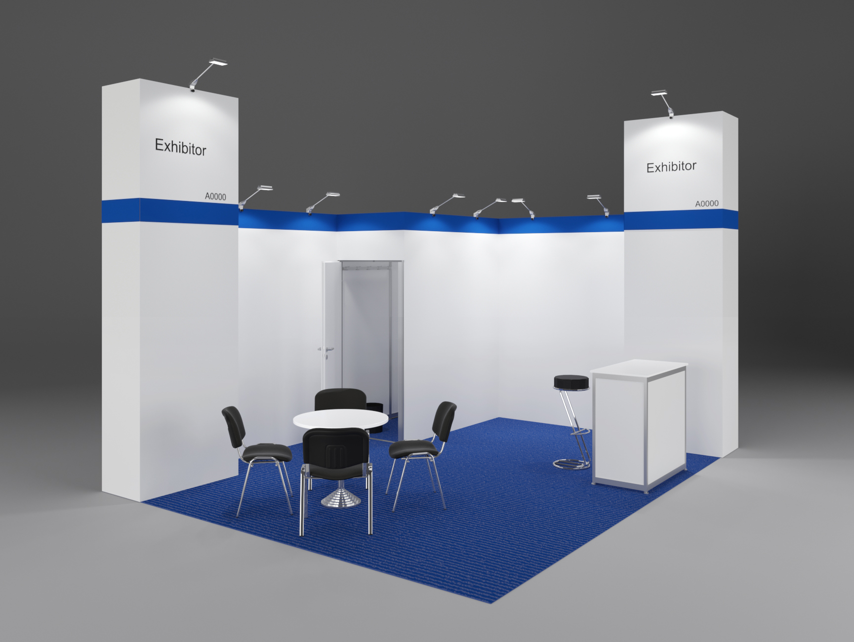 Hamburg Messe stand construction package